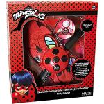 Bunte Miraculous – Geschichten von Ladybug und Cat Noir Faschingshandschuhe mit Glitzer für Kinder Größe 3 