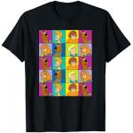 Schwarze Langärmelige Scooby Doo Fred Jones T-Shirts für Herren Größe S 