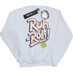 Scooby Doo - "Ruh-Roh Dog Tag" Sweatshirt für Herren BI44132 (XXL) (Weiß)