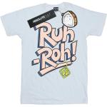 Scooby Doo - "Ruh-Roh Dog Tag" T-Shirt für Damen BI49073 (3XL) (Weiß)