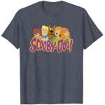 Blaue Scooby Doo T-Shirts für Herren Größe S 