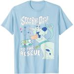 Blaue Scooby Doo T-Shirts für Herren Größe S 