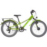 S'cool troX EVO alloy 20-7 Fahrrad Fahrrad Herren green/lemon matt