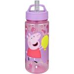 Scooli - Peppa Pig Trinkflasche - BPA-frei, mit Peppga Pig Motiv - ideal für Kinder und Fans - Kindergarten und Schule - 500 ml