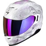 Scorpion EXO-520 Evo Air Melrose Damen Helm, weiss-pink, Größe 2XS