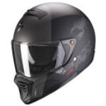 Scorpion EXO-HX1 Hostium Helm matt-schwarz-silber S (55/56)