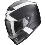 Scorpion Helm Covert-FX Gallus, schwarz-weiß matt Größe: XL