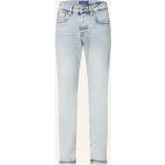 Reduzierte Silberne Scotch & Soda Ralston Nachhaltige Slim Fit Jeans mit Knopf aus Baumwolle für Herren 