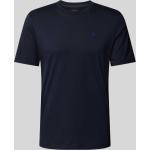 Marineblaue Scotch & Soda Nachhaltige T-Shirts aus Baumwolle für Herren Größe S 