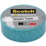 Scotch Washi Tape mosaik-aquamarin 15mmx10m
