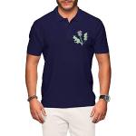 Scotland Rugby Poloshirt für Herren, Schottische Distel – Shirts Nationen Fußball-T-Shirts Gr. XX-Large, navy