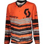 Scott 350 Noise Kids Kinder MX Motocross Jersey/DH Fahrrad Trikot orange/schwarz 2022: Größe: L (152)