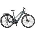 Scott Bike Sub Tour eRIDE 20 Lady E-Bike Damenfahrrad, Größe: L, Farbe: petrol blue / gloss metal beige / black