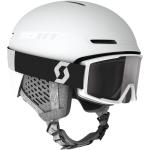SCOTT Combo Helmet Track+Goggle Factor Pro - Uni., white 0002 (S (51-55cm))