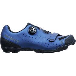 Blaue Scott Boa MTB Schuhe mit Klettverschluss für Herren Übergrößen 