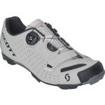 Reduzierte Graue Scott Boa MTB Schuhe mit Klettverschluss mit Reflektoren für Damen Größe 38 