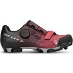 Rote Scott Boa MTB Schuhe in Breitweite für Damen Größe 37 