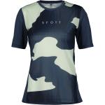 Blaue Scott Trail T-Shirts für Damen Größe S 