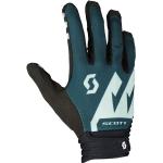 Scott Dh Factory Long Gloves Men (410728-ArubaGreen/MineralGreen-2XL) green