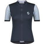 Reduzierte Mitternachtsblaue Kurzärmelige Scott Endurance T-Shirts für Damen Größe M 