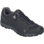 Dunkelgraue Scott Trail MTB Schuhe Leicht für Herren Größe 42 