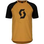 Reduzierte Gelbe Langärmelige Scott T-Shirts für Herren Größe S 