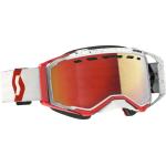 Scott Prospect Light Sensitive Weiß/Rote Ski Brille, rot