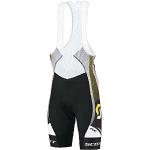 Scott Unisex Trägerhosen Pro Shorts - Black - Black/Rc Yellow / M