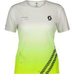 Gelbe Kurzärmelige Scott Run T-Shirts für Damen Größe S 