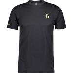 Schwarze Scott Run T-Shirts für Herren Übergrößen 