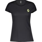 Schwarze Scott Run T-Shirts für Damen Größe S 