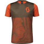 SCOTT SCO Shirt Jr Trail Vertic 10 SS braze orange/shadow brown 140