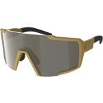 Scott Shield Compact Sunglasses marble gold/bronze chrome