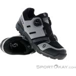Reduzierte Graue Scott Boa MTB Schuhe aus Mesh mit Reflektoren für Damen Größe 37 