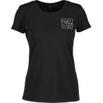 Schwarze Kurzärmelige Scott Spark T-Shirts für Damen Größe S 