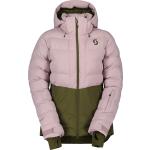 Scott Ultimate Warm Jacket - Skijacke - Damen Cloud Pink / Fir Green S