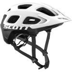 Weiße Scott MTB-Helme mit Visier für Herren 