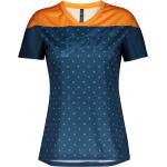 Scott Women's Trail Shirt Flow S/S Lunar Blue / Amber Yellow