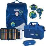 Scout Alpha Schulranzen Set 4tlg. mit Funny Snaps Flying Monsters
