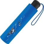 Blaue Scout Taschenschirme für Kinder aus Polyester 
