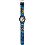 Blaue 5 Bar wasserdichte Wasserdichte Scout Quarz Kunststoffarmbanduhren mit Analog-Zifferblatt mit Kunststoff-Uhrenglas für Kinder 