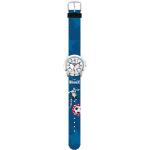 Blaue 5 Bar wasserdichte Wasserdichte Scout Star Kids Quarz Aluminiumarmbanduhren mit Analog-Zifferblatt mit Kunststoff-Uhrenglas für Kinder 