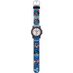 Blaue 5 Bar wasserdichte Wasserdichte Scout Quarz Kunststoffarmbanduhren mit Analog-Zifferblatt mit Kunststoff-Uhrenglas für Kinder 