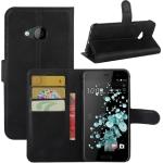 Schwarze HTC U Play Cases aus Leder 