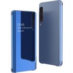 Blaue Samsung Galaxy A70 Hüllen Art: Flip Cases durchsichtig 