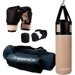 ScSPORTS® Boxsack »12 kg, inkl. Boxhandschuhe« (Set, 4-tlg., mit Boxbandagen und Packsack), für Jugendliche und Kinder