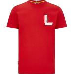 Sportliche Kurzärmelige Formel 1 Scuderia Ferrari T-Shirts aus Baumwolle für Herren Größe XL 