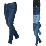 Schwarze Stretch-Jeans aus Baumwolle für Herren Weite 34 