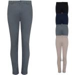 Marineblaue Slim Fit Jeans mit Knopf aus Baumwolle für Herren Größe XXL Weite 28 