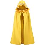 Gelbe Die Schöne und das Biest Belle Umhänge mit Kapuze für Damen Größe M 